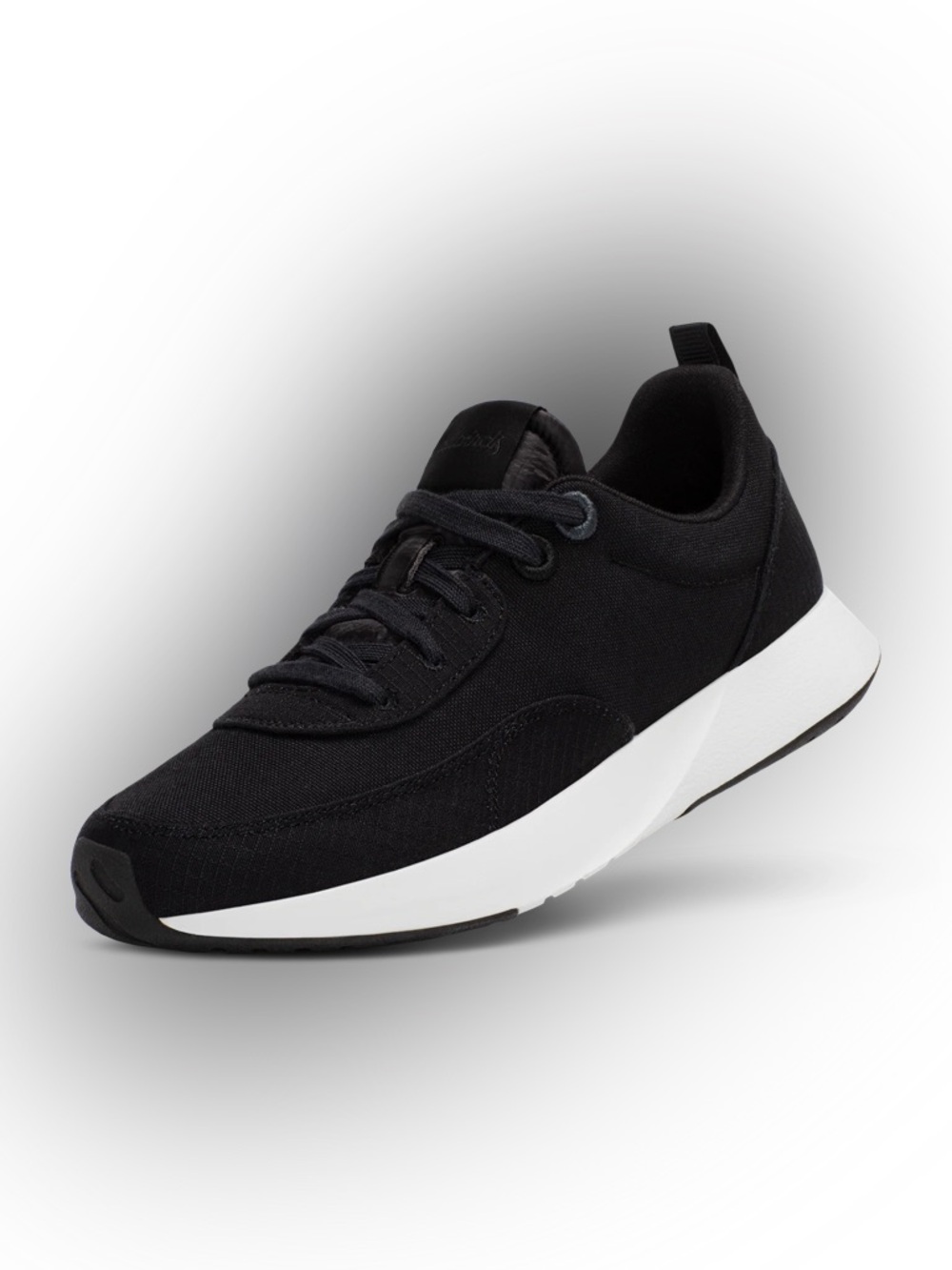 EUC~ Allbirds Courier~Black and Blizzard Sole